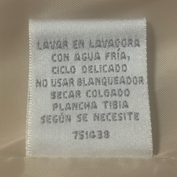 Worthington Woman Stretch 14W Cream Blazer Jacket 3/4 sleeves buckle in back - Picture 8 of 13